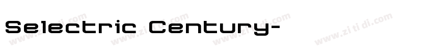 Selectric Century字体转换